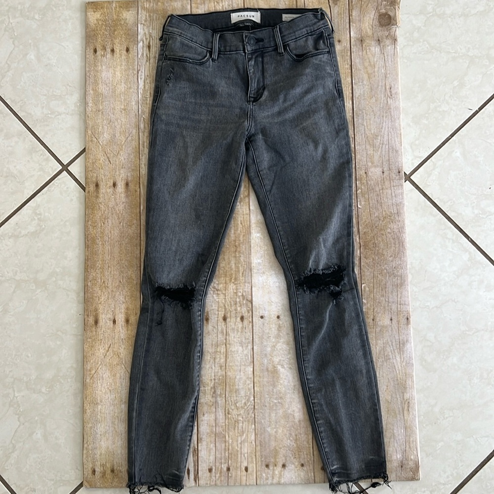 Pacsun Black Ankle Jegging Jeans